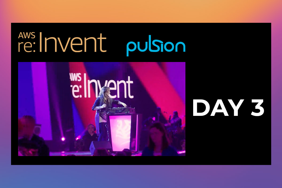 aws re:Invent day 3 summary